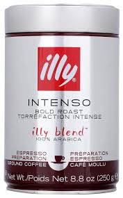 ILLY: Espresso Dark Roast Ground Coffee, 8.8 oz