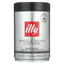 ILLYCAFFE: Whole Bean Dark Roast Coffee, 8.8 oz